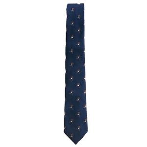 Running tie navy blue